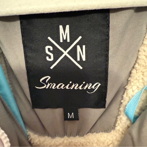 SMN Colorful Paint Splatter Winter Metropolis Ski Jacket ⁶Coat Size Medium - Picture 9 of 9